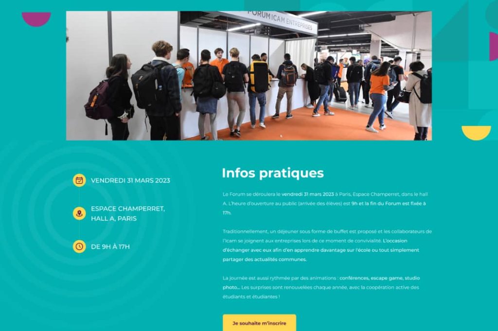 apercu-site-client-icam Aperçu du site de notre client Icam