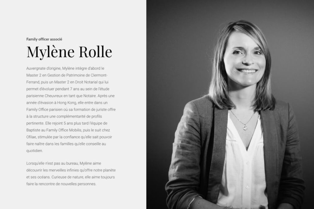 mylene-rolle-ofilae Présentation de Mylène Rolle, Family officer associé chez Ofilae