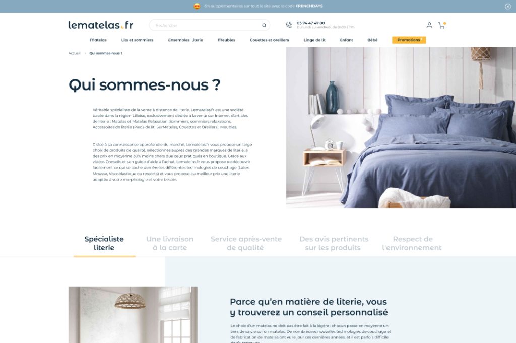 page-qui-sommes-nous-lematelas.fr-krealid Page Qui sommes-nous ? Lematelas.fr