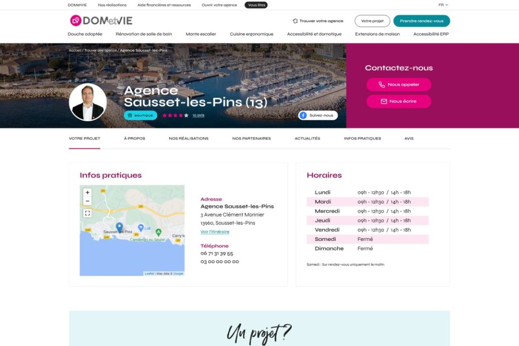 dometvie_page-agence Page Agence