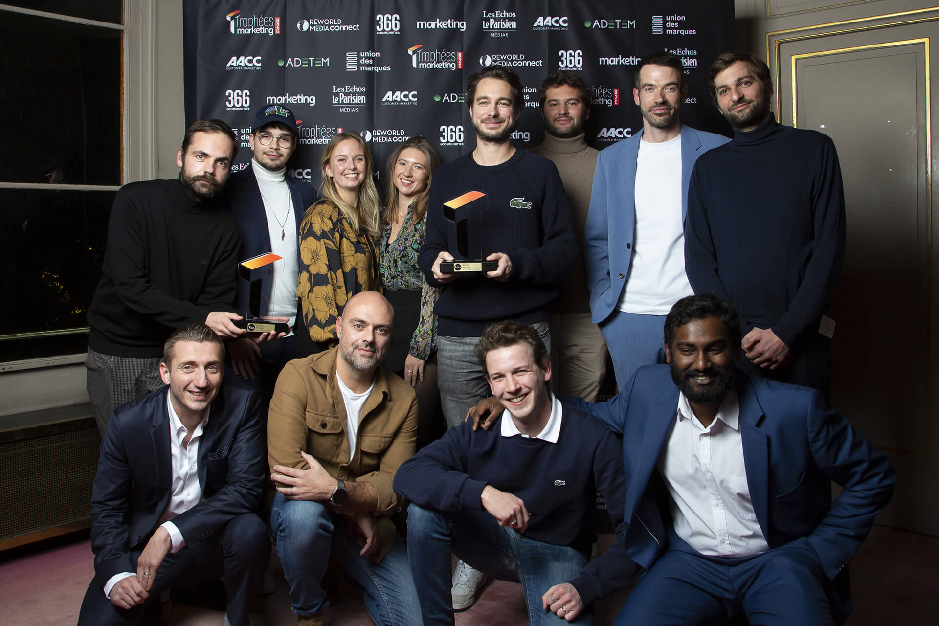 Lauréat trophées marketing 2023