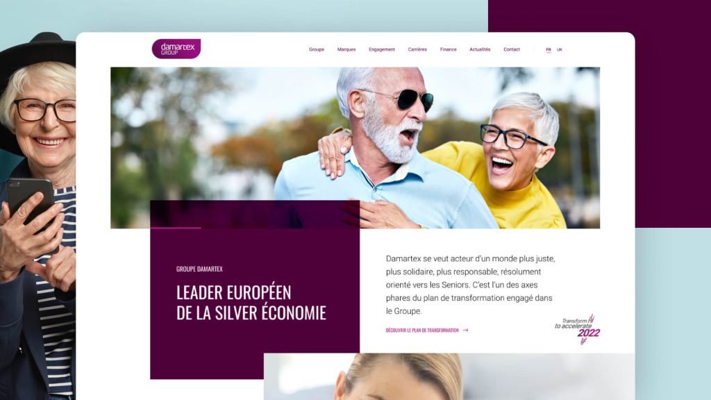Damartex Site internet Damartex