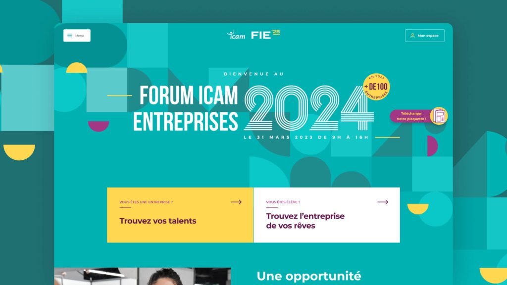 Icam Site internet ICAM