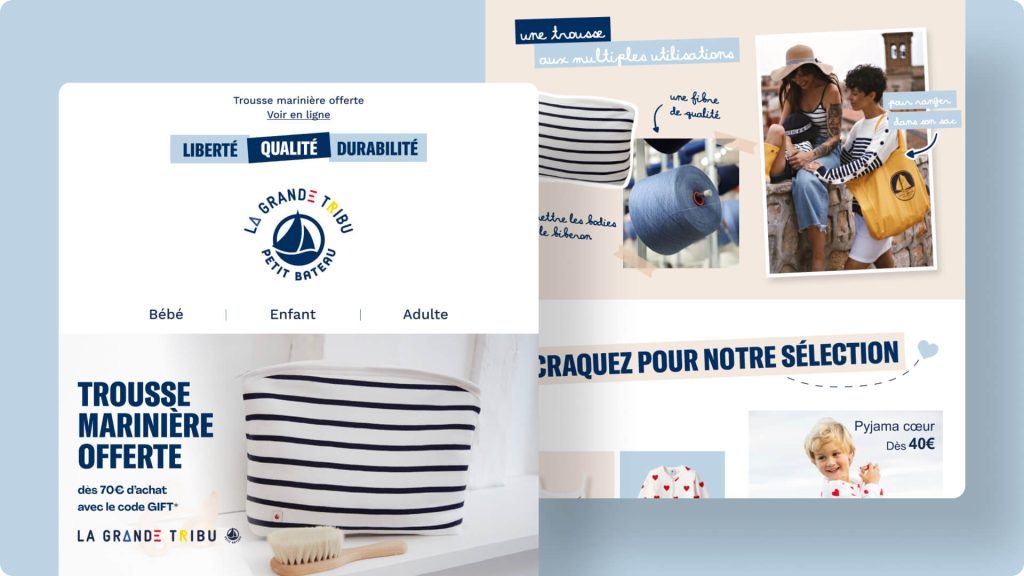 Peti Bateau Newsletter petit bateau