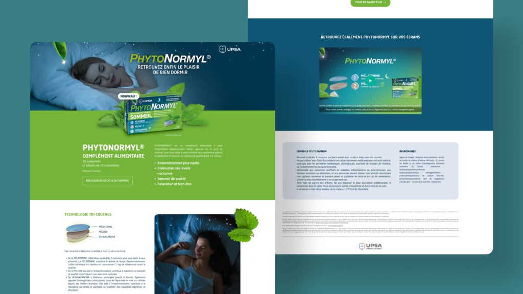 UPSA Landing page UPSA