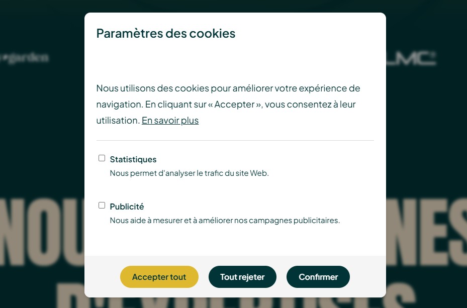 Cloudflare - Consentement