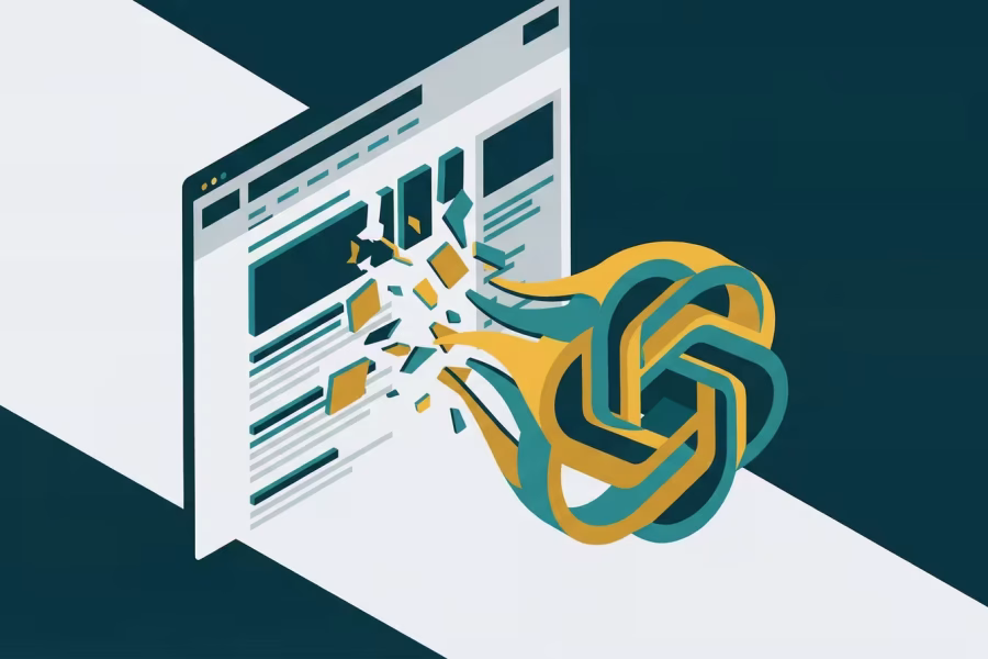 Google AI Overviews impact SEO 2026 - Illustration Blaaaz
