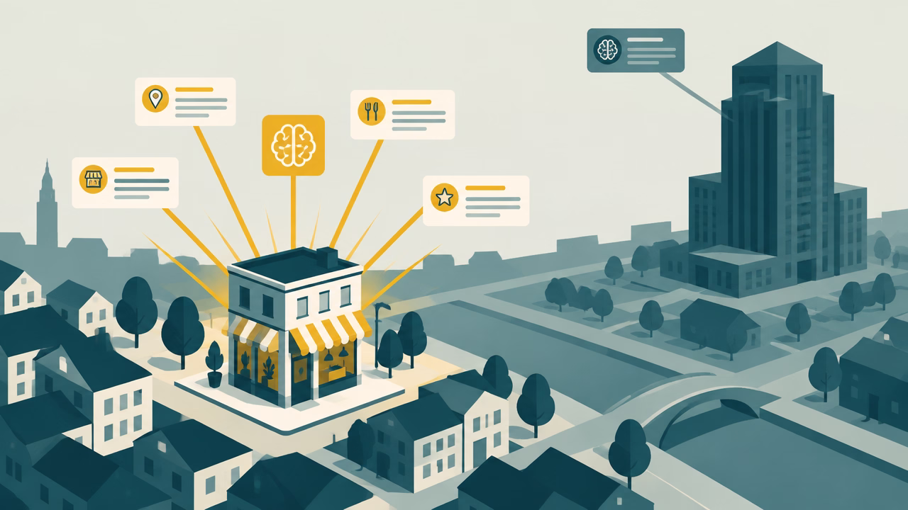 GEO local PME : comment une boutique indépendante peut être recommandée par ChatGPT sur sa zone géographique