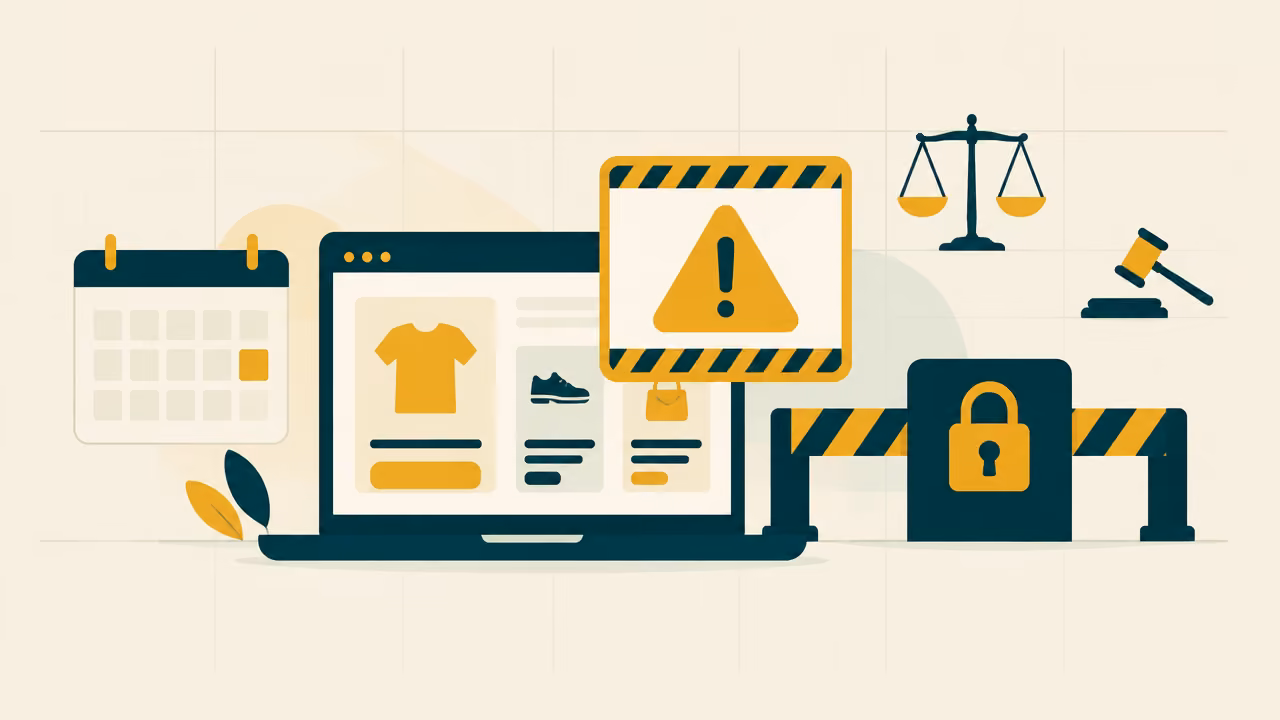 Site e-commerce non conforme à l'European Accessibility Act depuis juin 2025